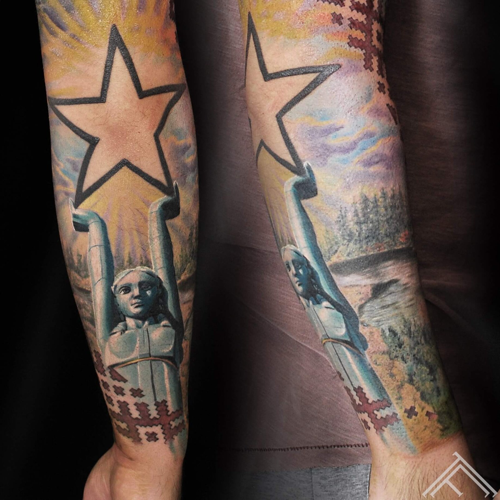 Brīvības piemineklis “Milda” — Tattoo Frequency